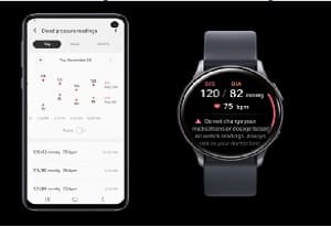 Galaxy Watch Active 2 Pronto Medirá la Presión Sanguínea - Apps Android